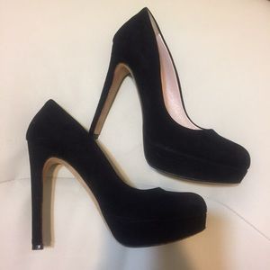 Italian Designer Suede Luxury heels by De Siena Luxury- party, prom, wedding